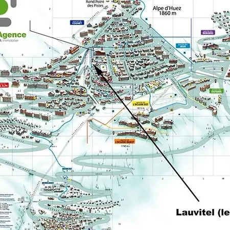 Alpe D'huez: 2 Pièces, 4 Pers, Proche Pistes, Balcon, Parking - Fr-1-405-140 Appartement Alpe dʼHuez
